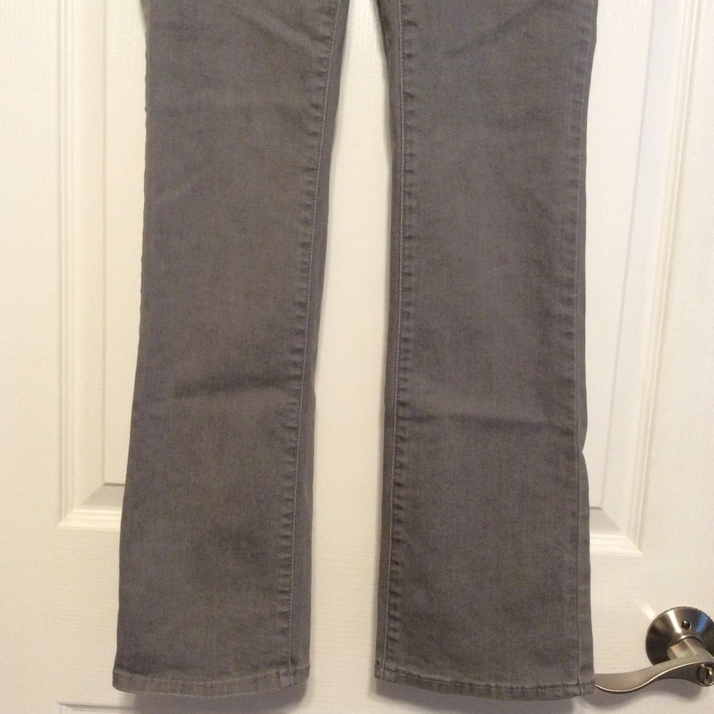 NYDJ Slim Bootcut stretch gray jeans lift technology size 0 - Picture 3 of 14